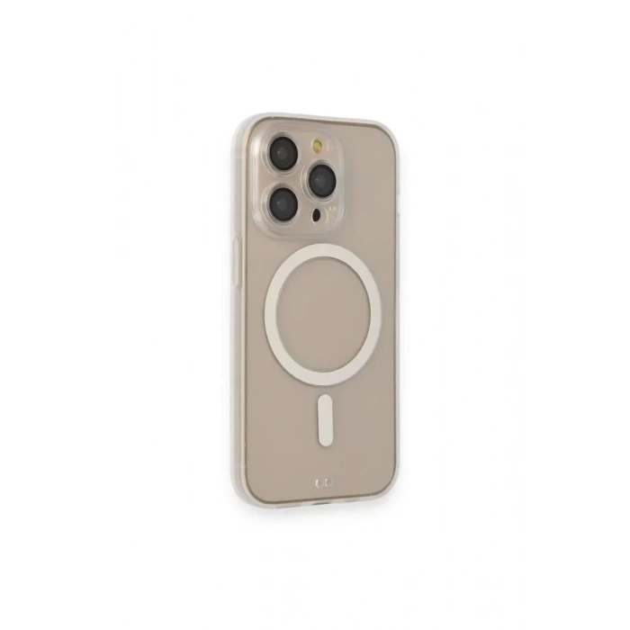 USLUCAN ALIŞVERİŞ Apple iPhone 14 Pro Kılıf Grand Magneticsafe Kapak - Şeffaf