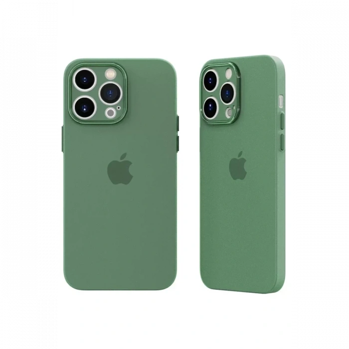 USLUCAN ALIŞVERİŞ Apple iPhone 14 Pro Kılıf Puma Silikon - Yeşil