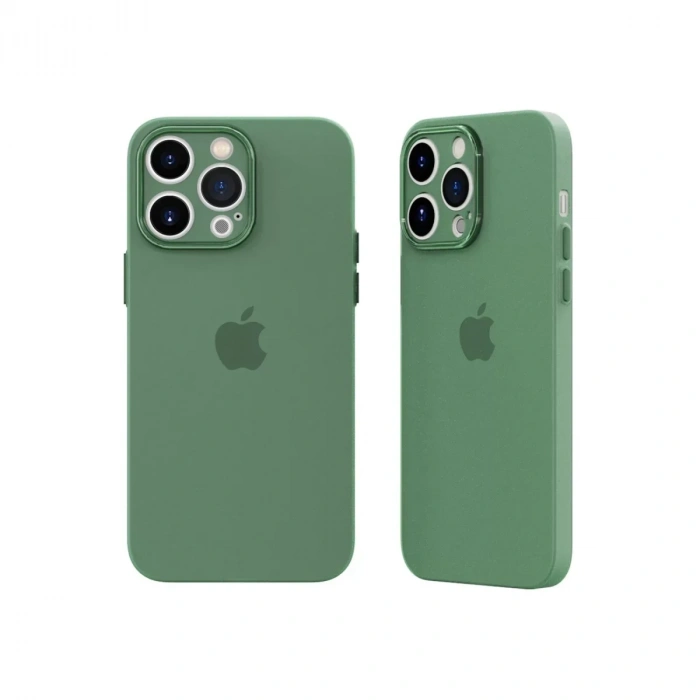 USLUCAN ALIŞVERİŞ Apple iPhone 14 Pro Kılıf Puma Silikon - Yeşil