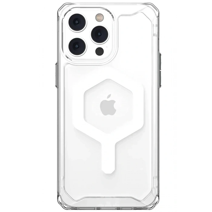 USLUCAN ALIŞVERİŞ Apple iPhone 14 Pro Kılıf Uag Plyo Magneticsafe Silikon - Şeffaf