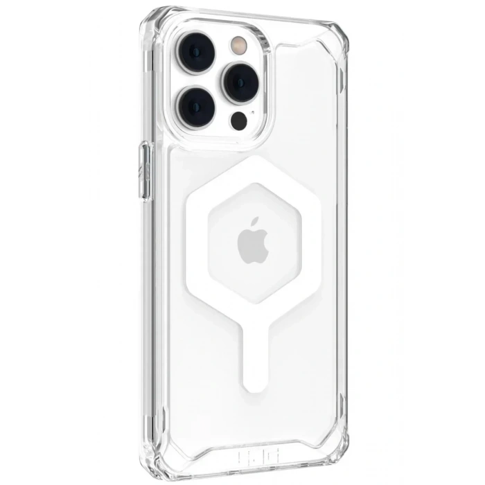 USLUCAN ALIŞVERİŞ Apple iPhone 14 Pro Kılıf Uag Plyo Magneticsafe Silikon - Şeffaf