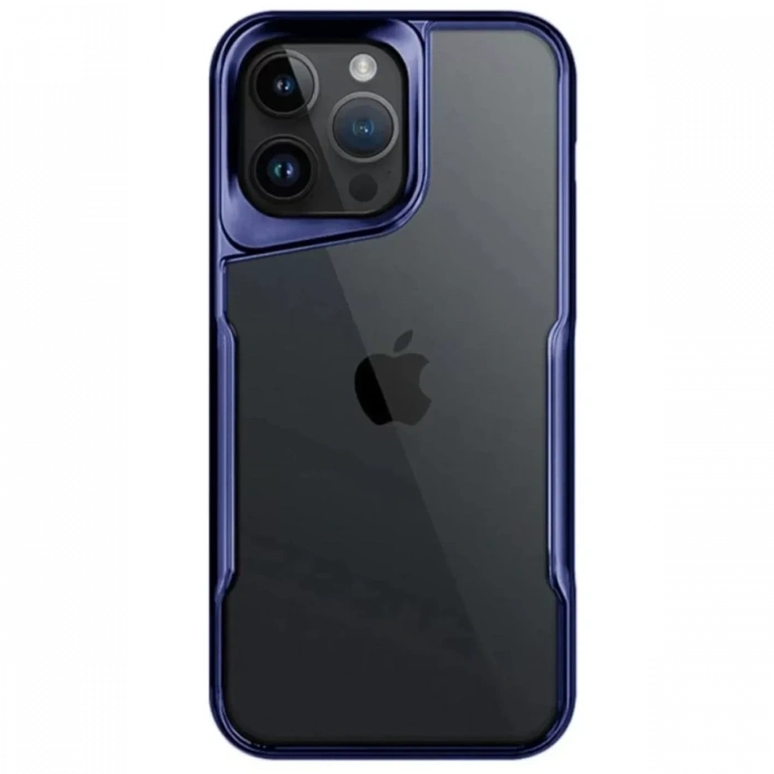 USLUCAN ALIŞVERİŞ Apple iPhone 14 Pro Max Kılıf Boyi Silikon Kapak - Lacivert