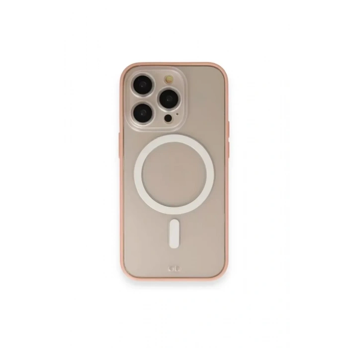 USLUCAN ALIŞVERİŞ Apple iPhone 14 Pro Max Kılıf Grand Magneticsafe Kapak - Pembe