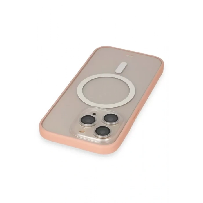 USLUCAN ALIŞVERİŞ Apple iPhone 14 Pro Max Kılıf Grand Magneticsafe Kapak - Pembe
