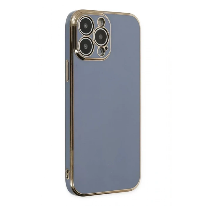 USLUCAN ALIŞVERİŞ Apple iPhone 14 Pro Max Kılıf Volet Silikon - Mavi