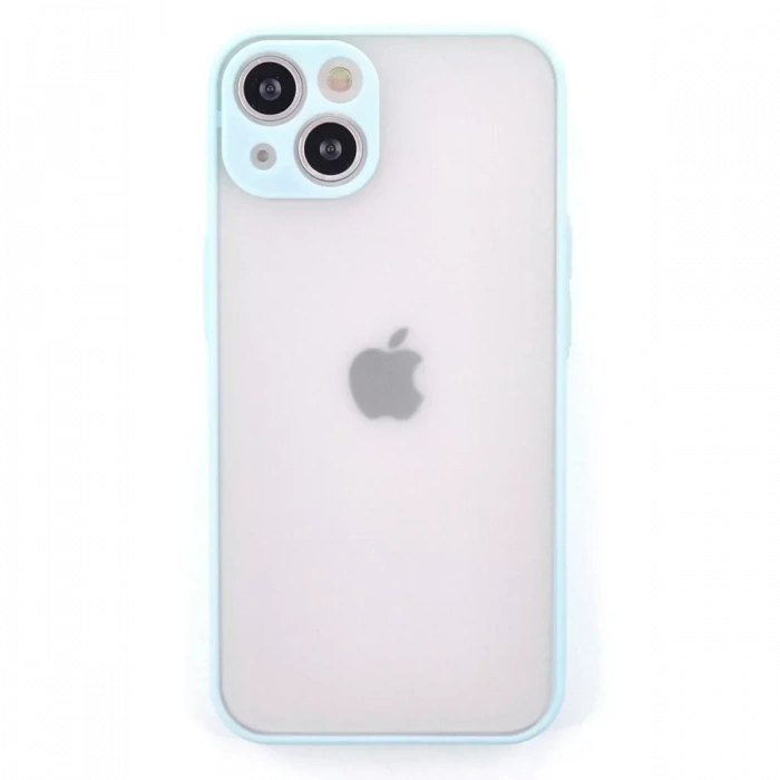 USLUCAN ALIŞVERİŞ Apple iPhone 15 Plus Kılıf Montreal Silikon Kapak - Turkuaz