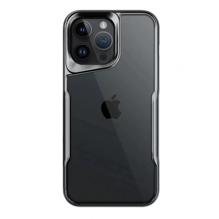 USLUCAN ALIŞVERİŞ Apple iPhone 15 Pro Kılıf Boyi Silikon Kapak - Titan Gri