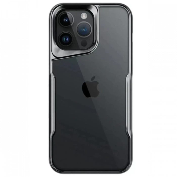 USLUCAN ALIŞVERİŞ Apple iPhone 15 Pro Max Kılıf Boyi Silikon Kapak - Titan Gri