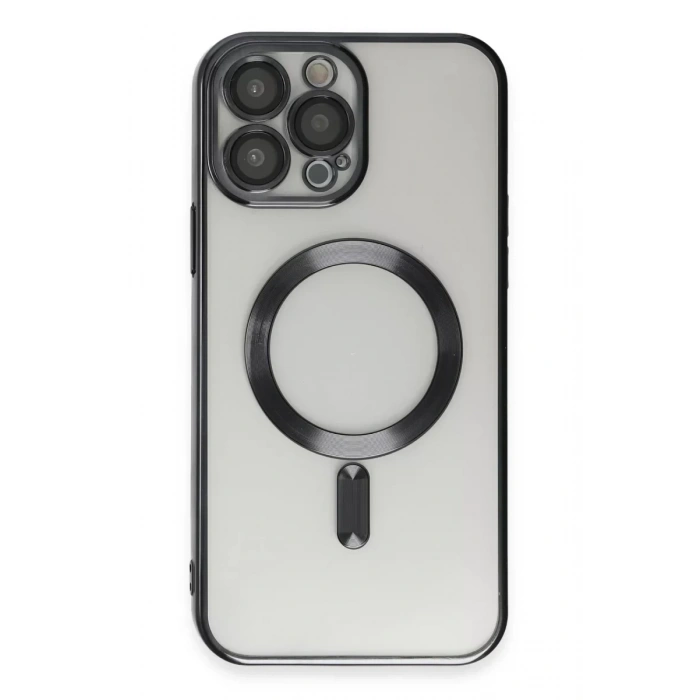 USLUCAN ALIŞVERİŞ Apple iPhone 15 Pro Max Kılıf Kross Magneticsafe Kapak - Siyah