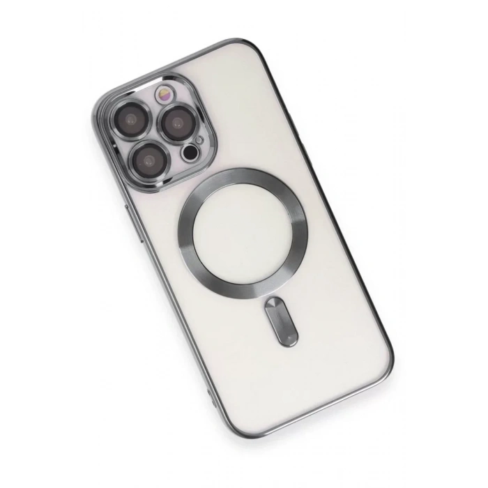 USLUCAN ALIŞVERİŞ Apple iPhone 15 Pro Max Kılıf Kross Magneticsafe Kapak - Titan Gri