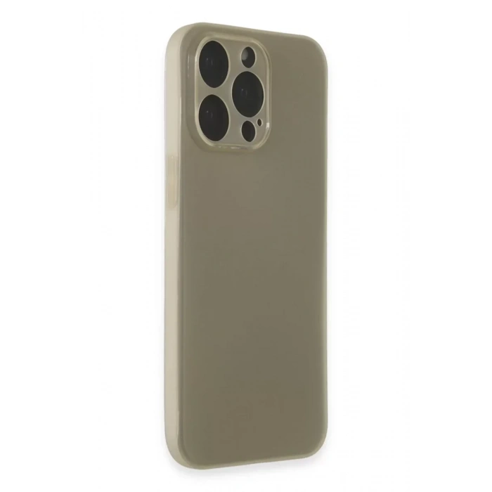 USLUCAN ALIŞVERİŞ Apple iPhone 15 Pro Max Kılıf Puma Silikon - Titan Gri