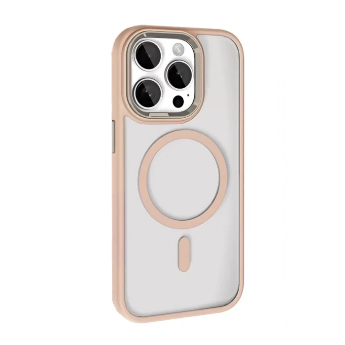 USLUCAN ALIŞVERİŞ Apple iPhone 15 Pro Max Terea Magsafe Kapak - Gold