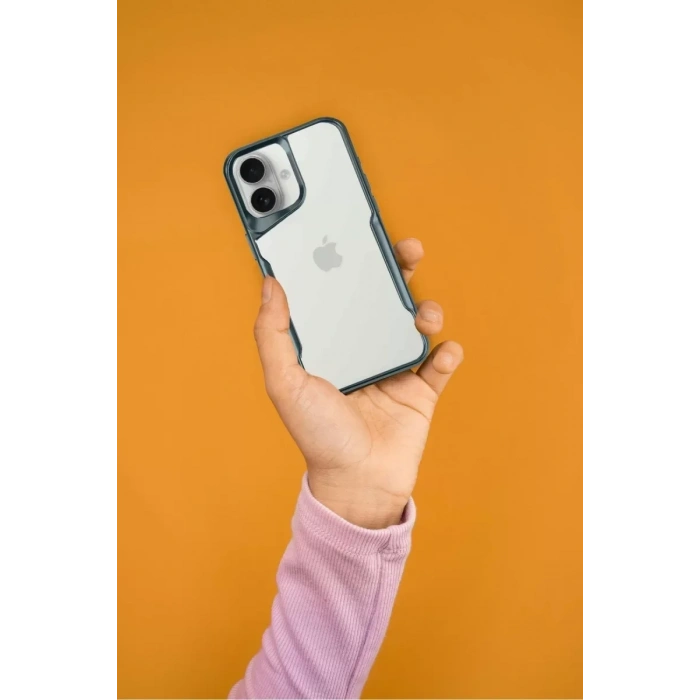 USLUCAN ALIŞVERİŞ Apple iPhone 16 Kılıf Boyi Silikon Kapak - Desert