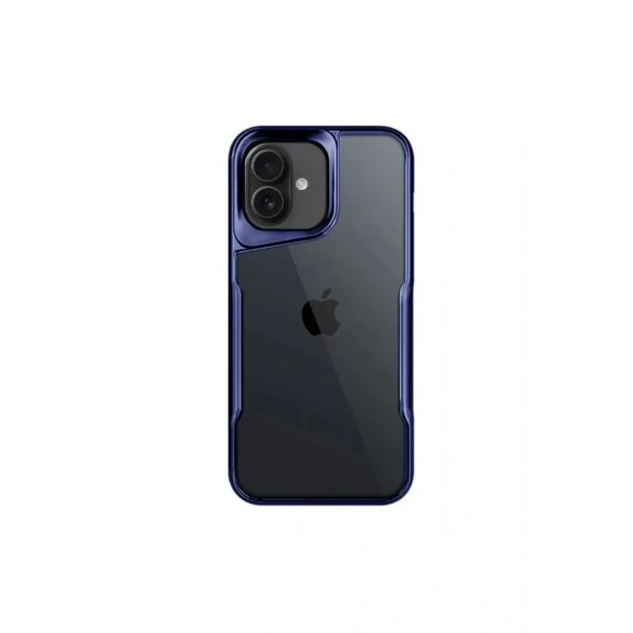 USLUCAN ALIŞVERİŞ Apple iPhone 16 Kılıf Boyi Silikon Kapak - Lacivert