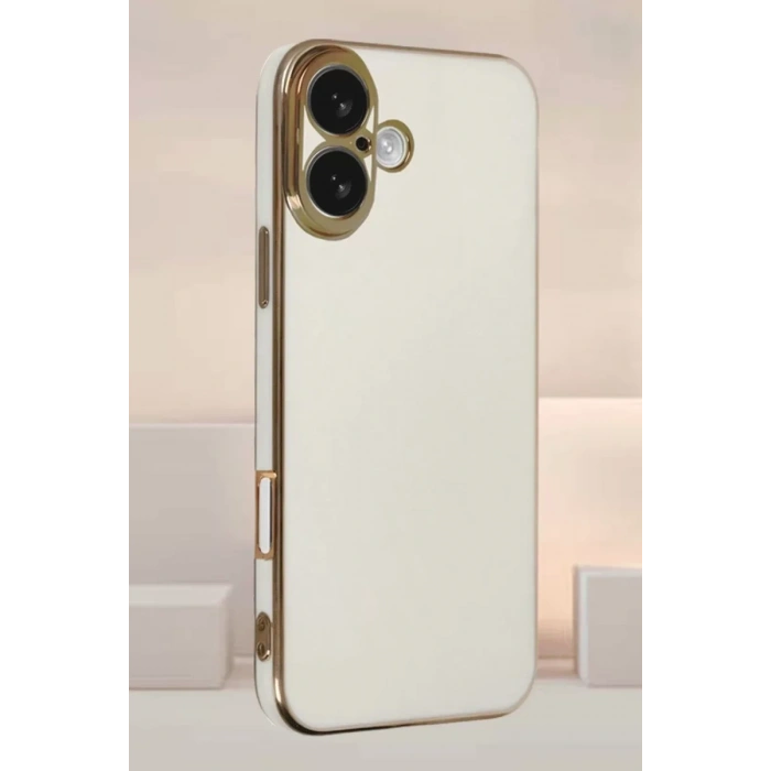 USLUCAN ALIŞVERİŞ Apple iPhone 16 Kılıf Volet Silikon - Mor