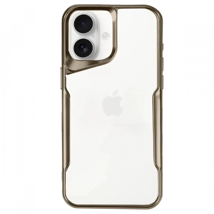 USLUCAN ALIŞVERİŞ Apple iPhone 16 Plus Kılıf Boyi Silikon Kapak - Desert