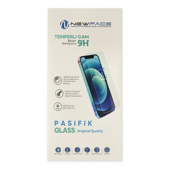 USLUCAN ALIŞVERİŞ Apple iPhone 16 Plus Pasifik Cam Ekran Koruyucu