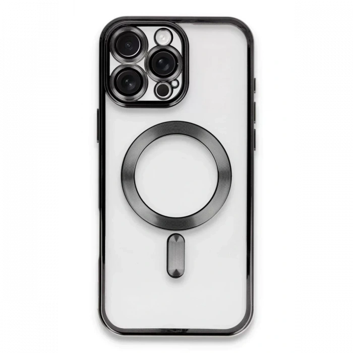 USLUCAN ALIŞVERİŞ Apple iPhone 16 Pro Kılıf Kross Magneticsafe Kapak - Siyah