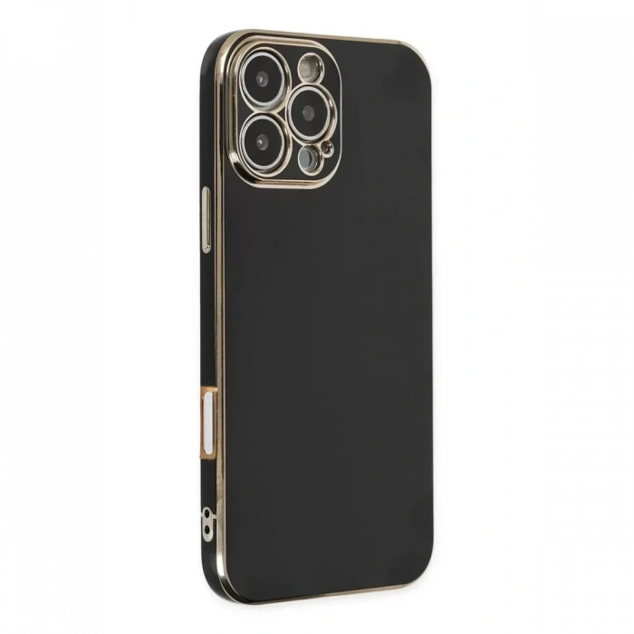 USLUCAN ALIŞVERİŞ Apple iPhone 16 Pro Max Kılıf Volet Silikon - Siyah