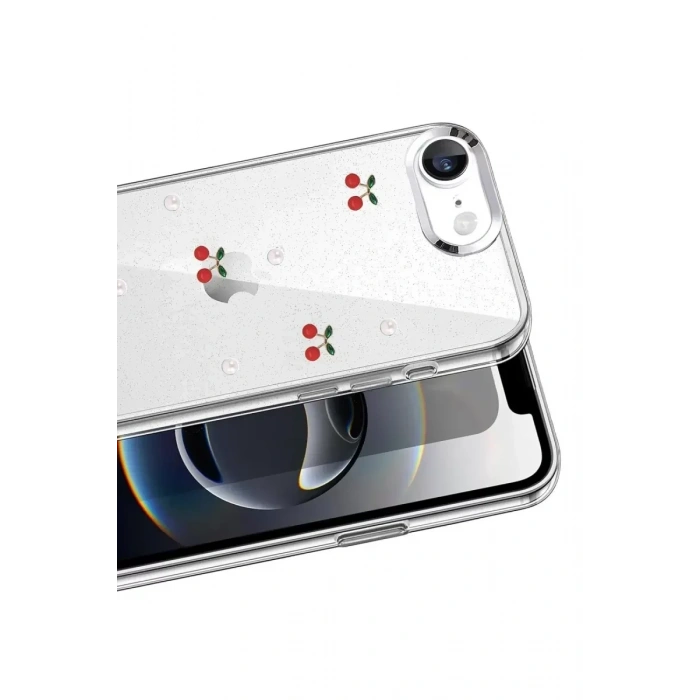 USLUCAN ALIŞVERİŞ Apple iPhone 16E Fiyonk Desenli Kapak - Desen 9
