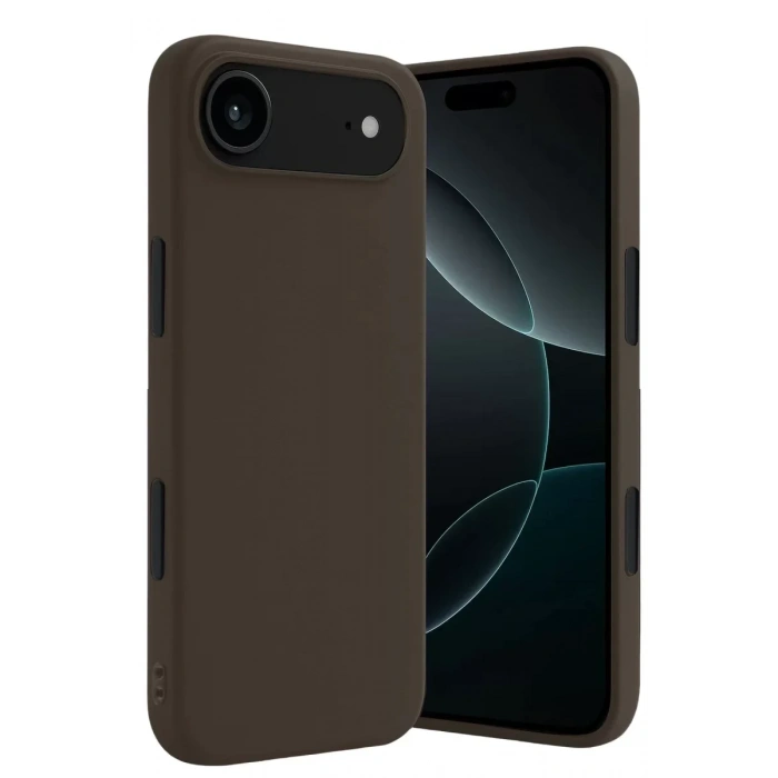 USLUCAN ALIŞVERİŞ Apple iPhone 17 Air First Silikon - Kahverengi