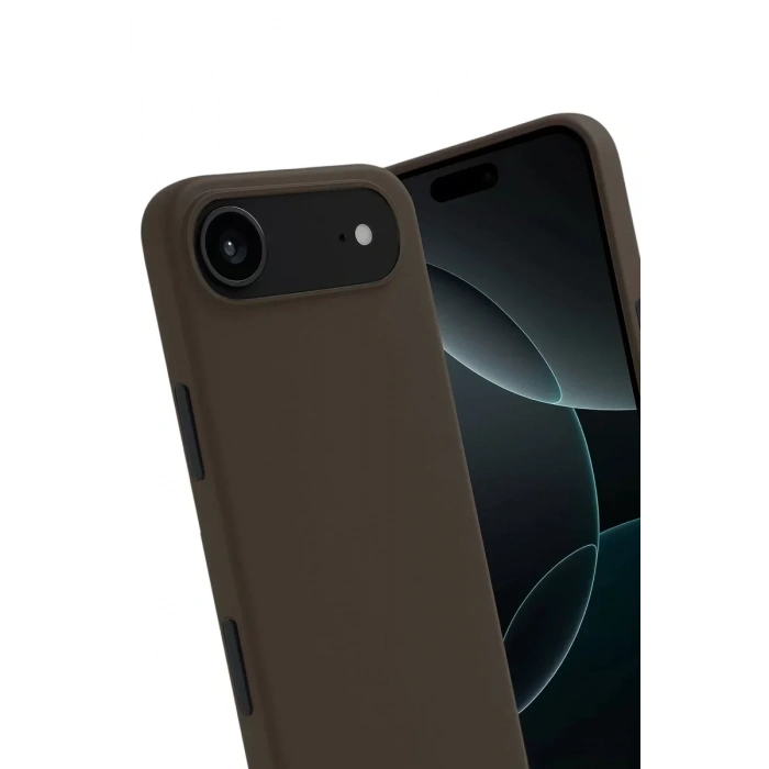 USLUCAN ALIŞVERİŞ Apple iPhone 17 Air First Silikon - Kahverengi
