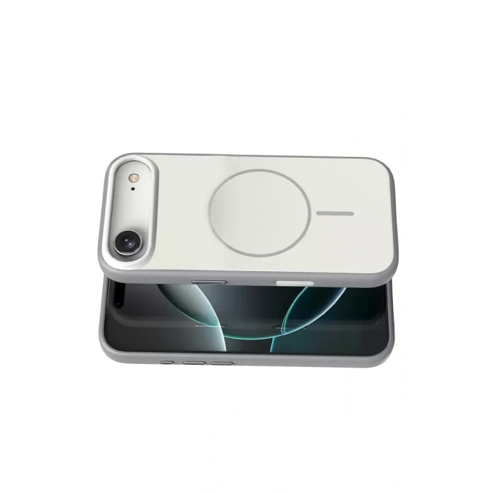 USLUCAN ALIŞVERİŞ Apple iPhone 17 Air Neva Magsafe Kapak - Gri
