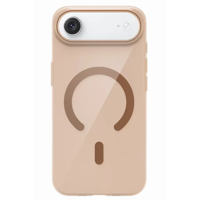 USLUCAN ALIŞVERİŞ Apple iPhone 17 Air PC Blank Magsafe Kapak - Çöl Titanyum