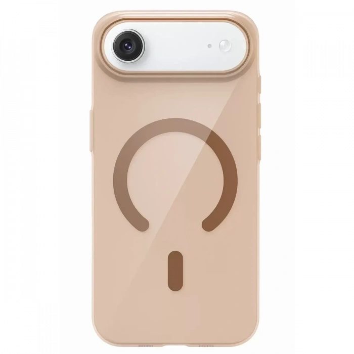 USLUCAN ALIŞVERİŞ Apple iPhone 17 Air PC Blank Magsafe Kapak - Çöl Titanyum