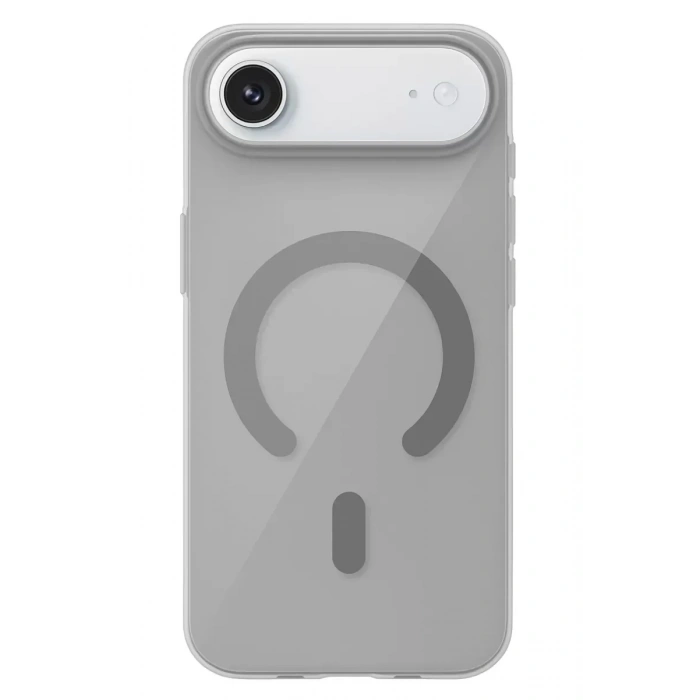 USLUCAN ALIŞVERİŞ Apple iPhone 17 Air PC Blank Magsafe Kapak - Natural Grey