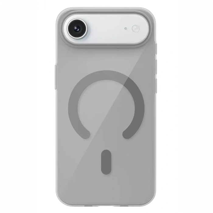 USLUCAN ALIŞVERİŞ Apple iPhone 17 Air PC Blank Magsafe Kapak - Natural Grey