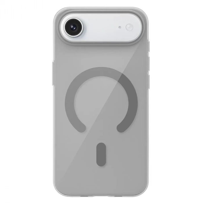 USLUCAN ALIŞVERİŞ Apple iPhone 17 Air PC Blank Magsafe Kapak - Natural Grey