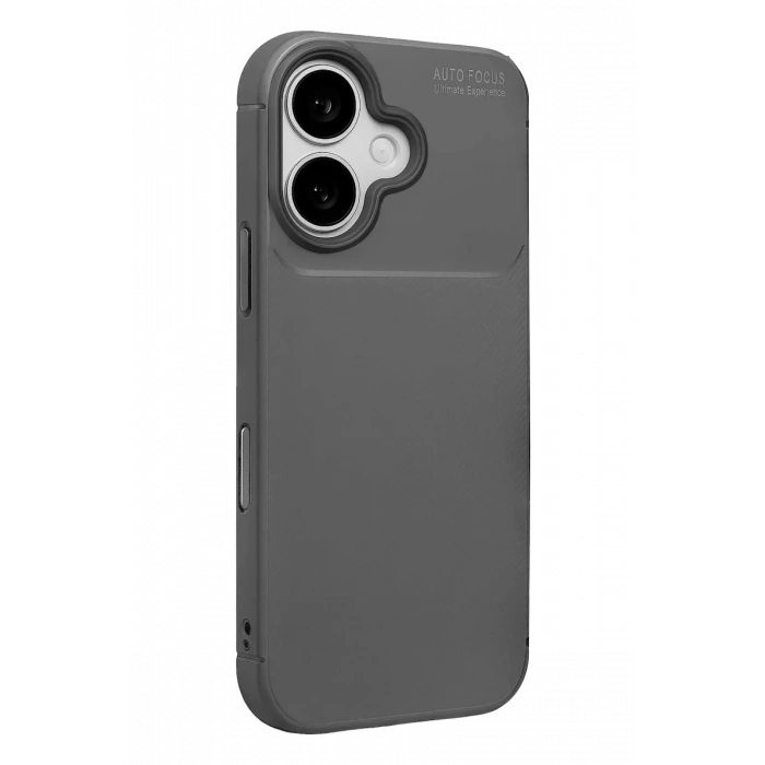 USLUCAN ALIŞVERİŞ Apple iPhone 17 Auto Focus Karbon Kapak - Gri