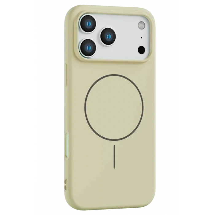 USLUCAN ALIŞVERİŞ Apple iPhone 17 Pro Jully Magsafe Kapak - Bej
