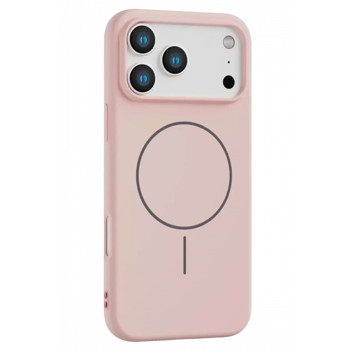 USLUCAN ALIŞVERİŞ Apple iPhone 17 Pro Max Jully Magsafe Kapak - Pudra