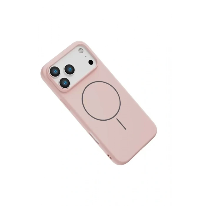 USLUCAN ALIŞVERİŞ Apple iPhone 17 Pro Max Jully Magsafe Kapak - Pudra