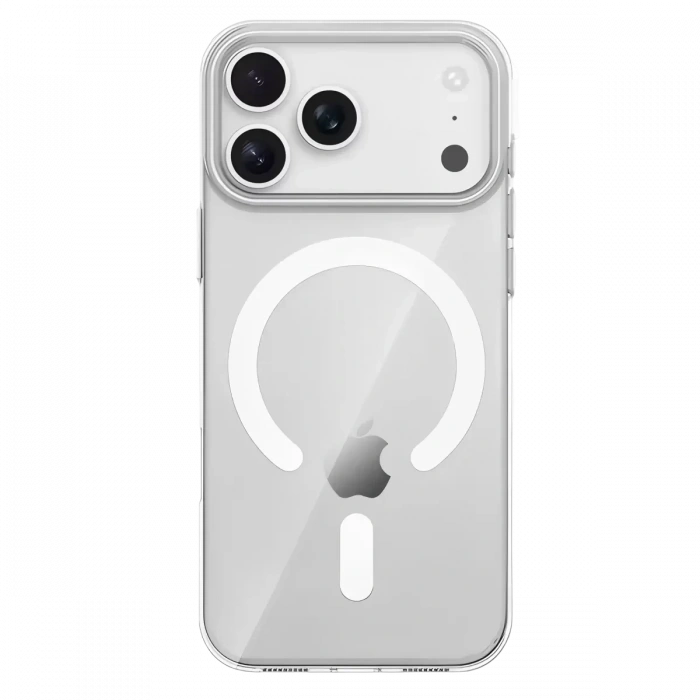 USLUCAN ALIŞVERİŞ Apple iPhone 17 Pro Max PC Blank Magsafe Kapak - Şeffaf