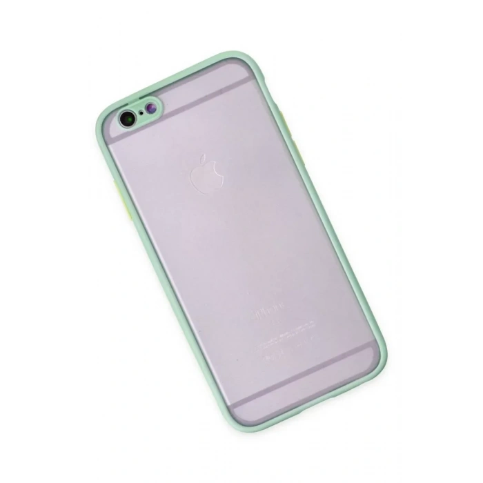 USLUCAN ALIŞVERİŞ Apple iPhone 6 Kılıf Montreal Silikon Kapak - Turkuaz