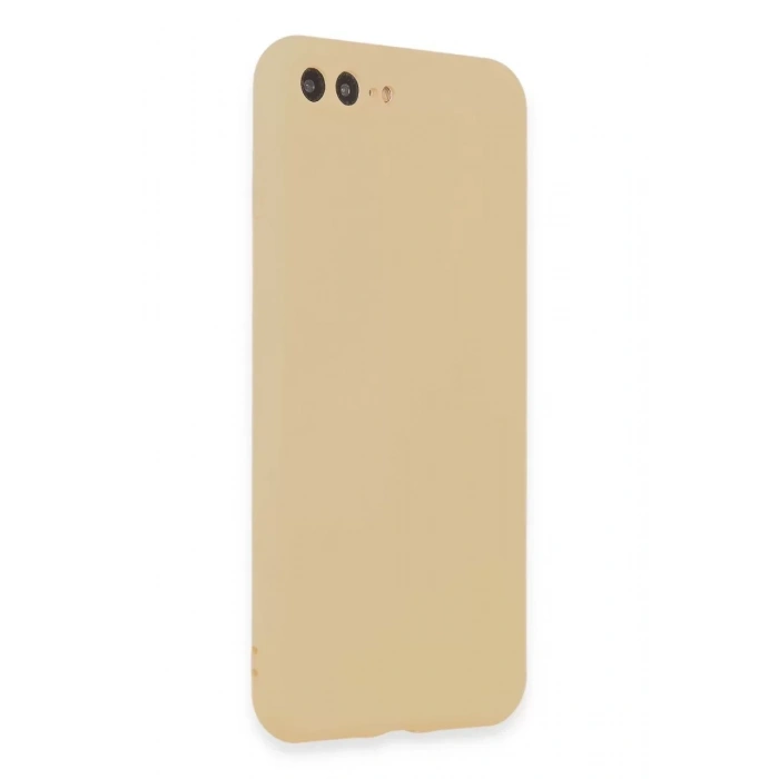 USLUCAN ALIŞVERİŞ Apple iPhone 7 Plus Kılıf First Silikon - Gold