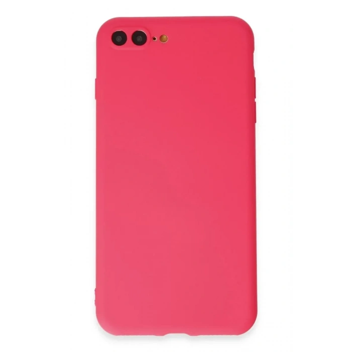 USLUCAN ALIŞVERİŞ Apple iPhone 7 Plus Kılıf First Silikon - Pembe