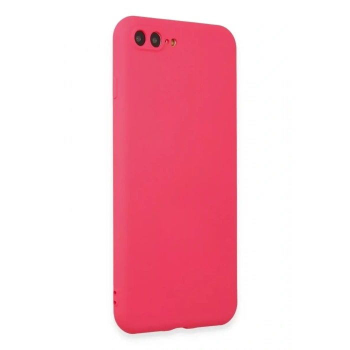 USLUCAN ALIŞVERİŞ Apple iPhone 7 Plus Kılıf First Silikon - Pembe