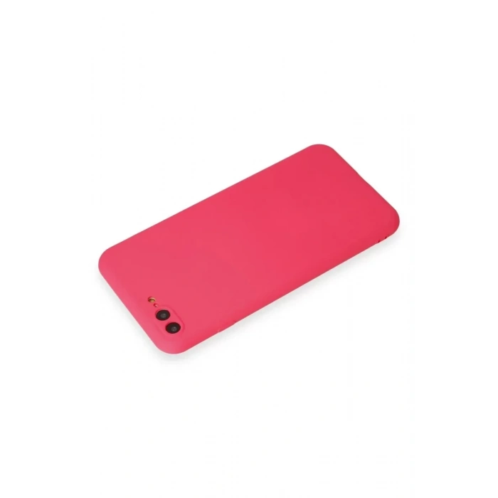 USLUCAN ALIŞVERİŞ Apple iPhone 7 Plus Kılıf First Silikon - Pembe