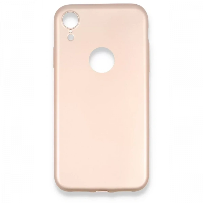 USLUCAN ALIŞVERİŞ Apple iPhone XR Kılıf First Silikon - Rose Gold