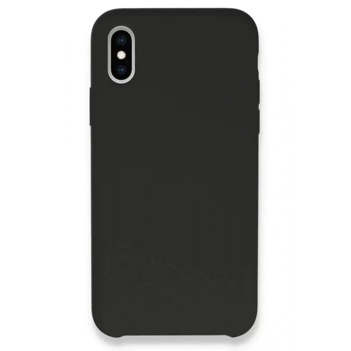 USLUCAN ALIŞVERİŞ Apple iPhone XS Max Kılıf Lansman Legant Silikon - Siyah