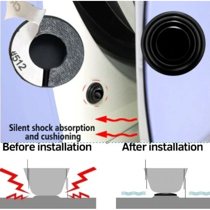 USLUCAN ALIŞVERİŞ Araba Kapısı Darbe Emici Pad Seti