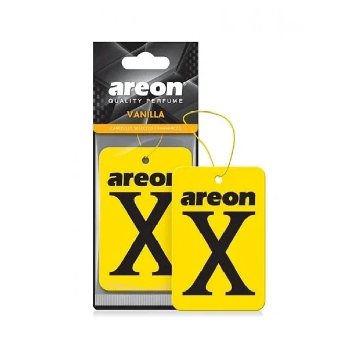 USLUCAN ALIŞVERİŞ Areon X Vanilla Oto Araç Kokusu Sarı
