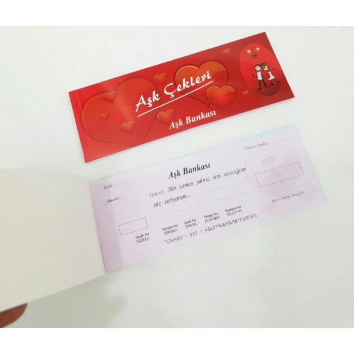 USLUCAN ALIŞVERİŞ Aşk Çekleri