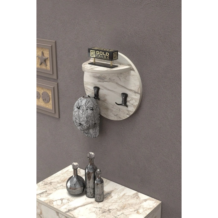 USLUCAN ALIŞVERİŞ Askılık Duvar Elbise Askılığı Portmanto Üstü Efes