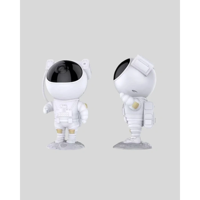 USLUCAN ALIŞVERİŞ Astronot Galaksi Projeksiyon Lambası Bluetooth Bağlantılı ve Uzaktan Kontrollü