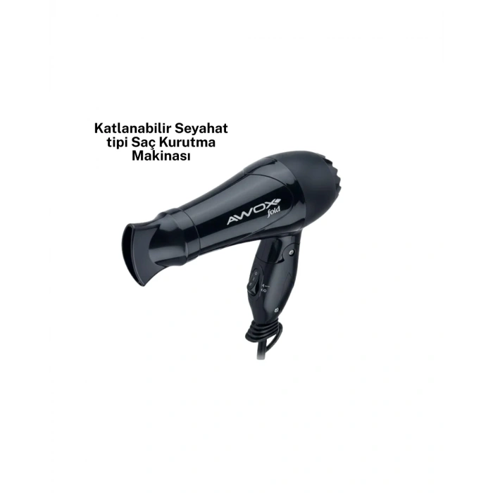 USLUCAN ALIŞVERİŞ AWOX MİNİ FÖN SİYAH